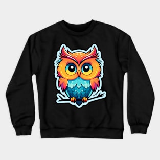 Owl lustration Crewneck Sweatshirt